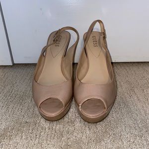 Guess nude heels